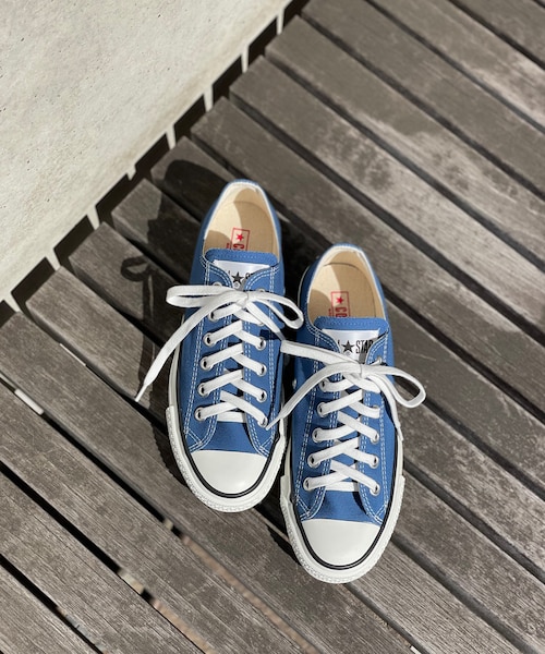 RIVE DROITE(リヴドロワ)の「【CONVERSE(コンバース)】オールスターJOX (スニーカー・レディース・ブルー・4.5/5.5)」の1枚目の写真