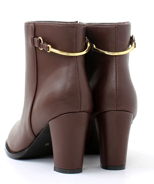 RANDA（ランダ）の「ビットデザインショートブーツ/KB3794（ショートブーツ・レディース・ダークブラウン/ブラック/ネイビー・S/M/L/LL）」の7枚目の写真