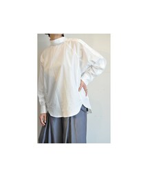 -- | ハイカウントコットンアシンメトリーシャツ(シャツ/ブラウス)