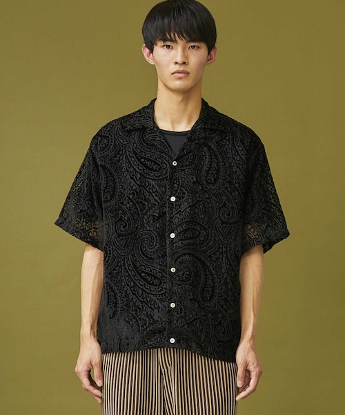 注目の福袋！ Jieda（ジエダ）の「OPAL OPEN COLLAR SHIRT SS（）」 - WEAR トップス