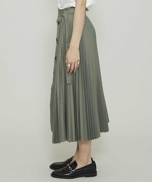 Dessin de Mode（デッサンドモード）の「ミックスプリーツトレンチ  