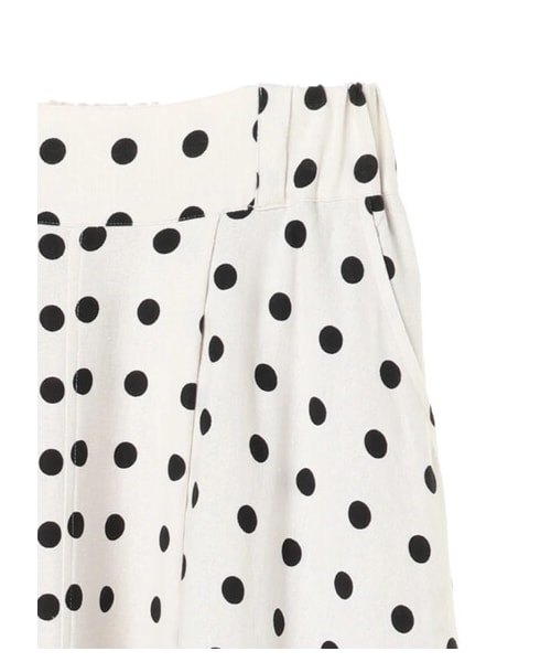 Green　Parks（グリーンパークス）の「・furry rate ドットタックスカート（スカート・ブラック/ナチュラル/モカ・F）」の11枚目の写真