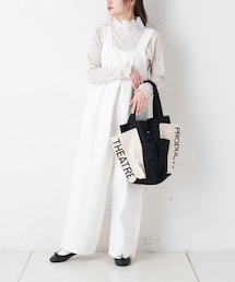 PUAL CE CIN | 【Ｄu noir】フェイドレスデニムサロペット(その他パンツ)