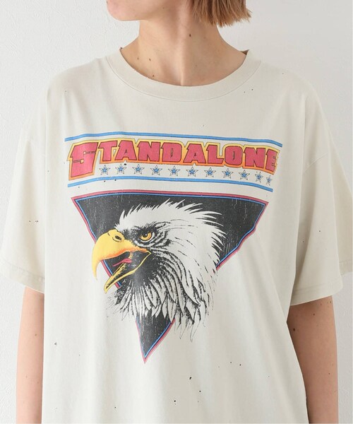 JOURNAL STANDARD(ジャーナルスタンダード)の「【STAND ALONE/スタンド アローン】イーグルヴィンテージTシャツ(その他・グレーB/フリー)」の9枚目の写真
