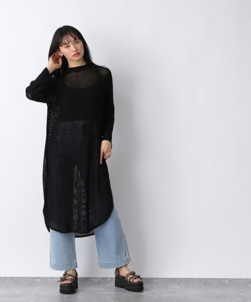 JEANASIS - 【新品】タイダイキリカエメッシュプルオーバー レースアップメッシュプルオーバー | [公式]ジーナシス