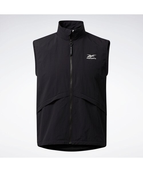 Reebok(リーボック)の「エイティワン ウーブン ベスト / EightyOne Woven Vest(ジャケット/アウター・ブラック(H23213)・S/M/L)」の4枚目の写真
