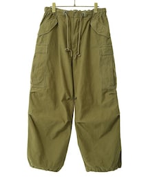 GOLD | HEAVY BACKSATIN OVER CARGO PANTS(カーゴパンツ)
