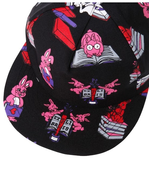 Ex-Libris by Olympia Le-Tan(エックスリブリスバイオランピアルタン)の「CAP【SO-ME】(帽子・レディース・ブラック・F)」の6枚目の写真