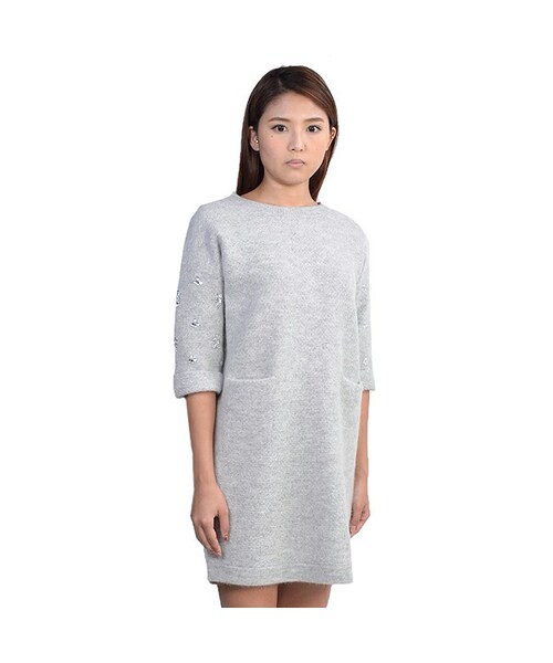 トラッゾードンナ ビジュワンピース Torrazzo Donna（トラッゾドンナ）の「TORRAZZO DONNA 袖
