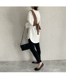 copine | 別々でも使用可能♪ロンT×ニットビスチェセット(3color)(Tシャツ/カットソー)