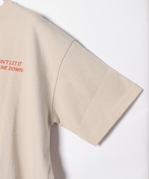 PAGEBOY（ページボーイ）の「【PAGEBOYLIM】フラワーグラフィックＴ【WEB先行予約】（トップス・レディース・オフホワイト/チャコールグレー/ベージュ・M, L）」の21枚目の写真