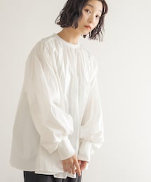 Lui's | 袖リブボリュームスリーブブラウス(シャツ/ブラウス)
