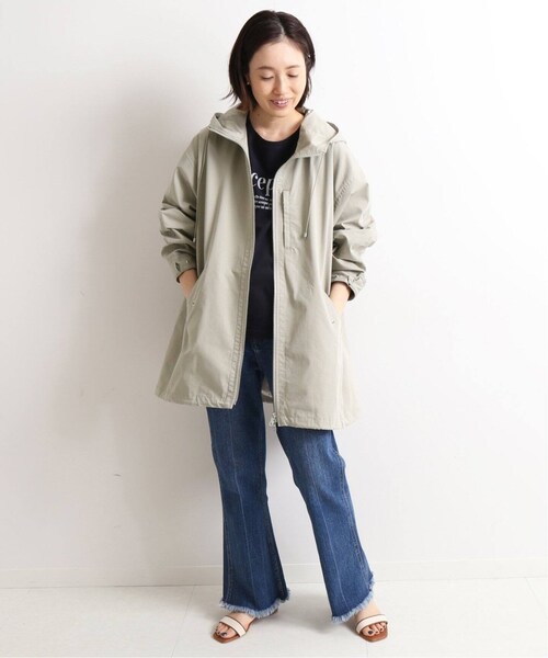 SLOBE IENA（スローブイエナ）の「《追加2》T/Cツィルフードブルゾン