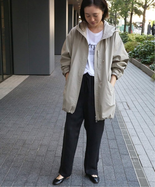 SLOBE IENA（スローブイエナ）の「《追加2》T/Cツィルフードブルゾン
