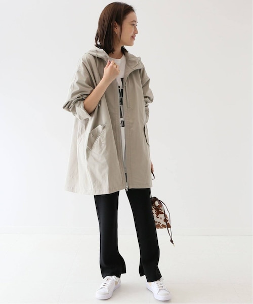 SLOBE IENA（スローブイエナ）の「《追加2》T/Cツィルフードブルゾン