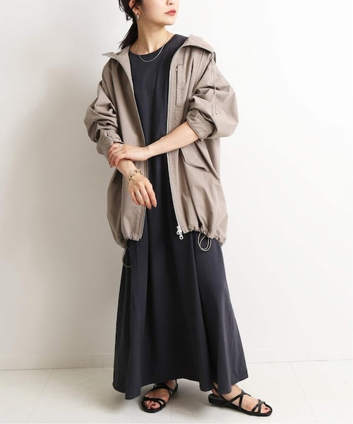 SLOBE IENA（スローブイエナ）の「《追加2》T/Cツィルフードブルゾン