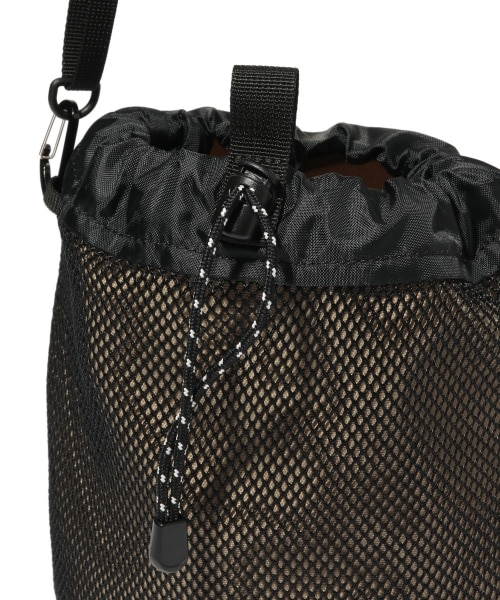 RAGEBLUE(レイジブルー)の「<OUTDOOR PRODUCTS>別注巾着/メッシュショルダーバッグ(バッグ・ホワイト/ブラック/ベージュ)」の13枚目の写真