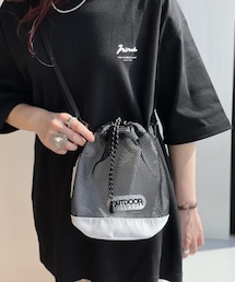 RAGEBLUE | ＜OUTDOOR PRODUCTS＞別注巾着/メッシュショルダーバッグ(バッグ)