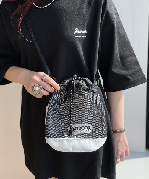 RAGEBLUE（レイジブルー）の「＜OUTDOOR PRODUCTS＞別注巾着/メッシュ