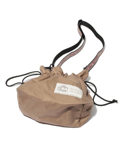 RAGEBLUE(レイジブルー)の「<THEATRE PRODUCTS>別注巾着/ショルダーバッグ(バッグ・ブラック/ベージュ)」の10枚目の写真