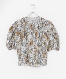 sea new york 花柄トップス Red Catrine Applique Long Sleeve Top | Sea New York