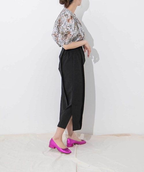 sea new york 花柄トップス SEA NY LONG SLEEVE CATRINE APPLIQUE TOP