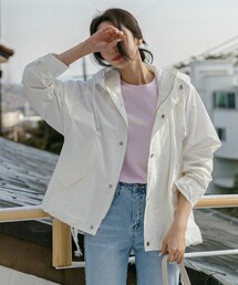 DHOLIC STYLE | [chicfox] ナイロン混ドロストジャンパー(その他アウター)