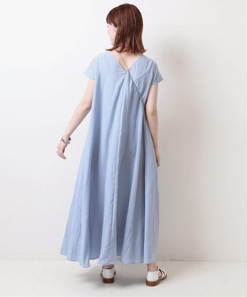 【完売品】スピックアンドスパン テントラインVネックワンピース Spick & Span（スピックアンドスパン）の「テントライン Vネック
