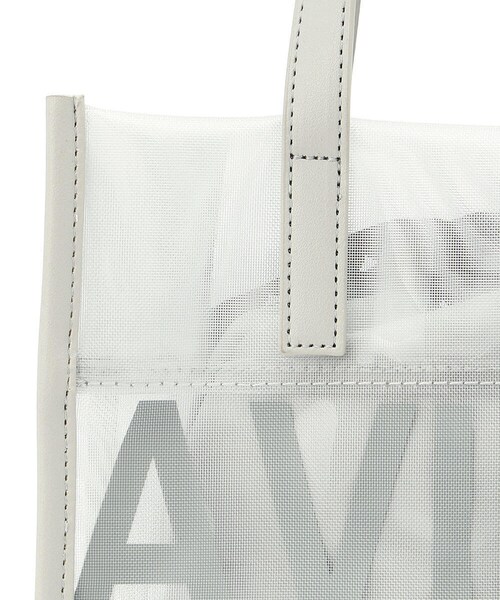 AVIREX(アヴィレックス)の「【直営店限定】メッシュミニトートバック(バッグ・BLACK/GREY/BLUE・F)」の8枚目の写真