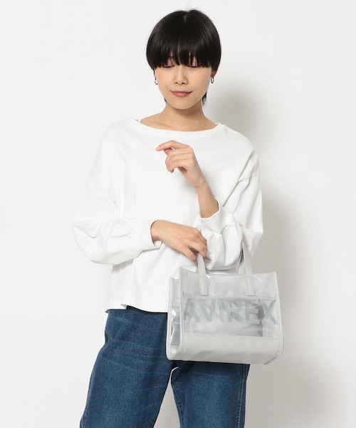 AVIREX(アヴィレックス)の「【直営店限定】メッシュミニトートバック(バッグ・BLACK/GREY/BLUE・F)」の10枚目の写真