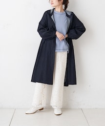 PUAL CE CIN（ピュアルセシン）の「【Du noir】シャンブレーデニムコート（その他アウター・レディース）」