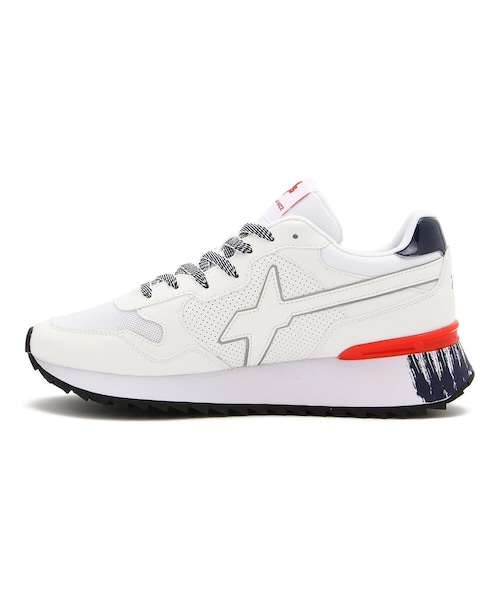 W6YZ(ウィズ)の「W6YZ/ウィズ/YAK-M スニーカー/WHT(シューズ・メンズ・WHITE・41/42/43/44)」の4枚目の写真