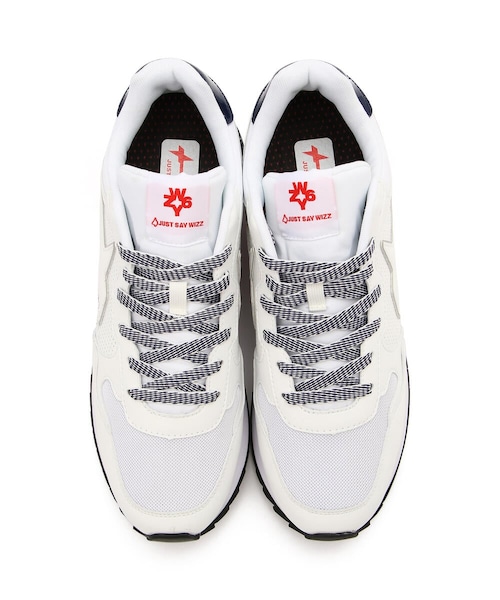 W6YZ(ウィズ)の「W6YZ/ウィズ/YAK-M スニーカー/WHT(シューズ・メンズ・WHITE・41/42/43/44)」の3枚目の写真