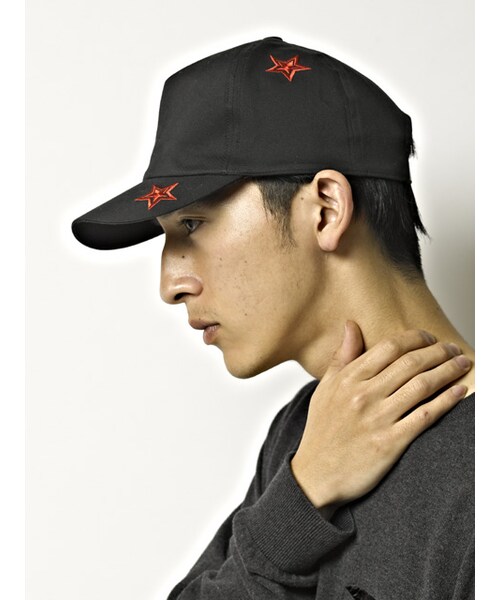 WHIZLIMITED（ウィズリミテッド）の「STAR CAP "FELICITY"（帽子・NAV/BLK・F）」の6枚目の写真