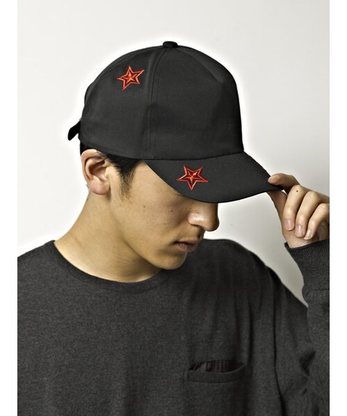 WHIZLIMITED（ウィズリミテッド）の「STAR CAP "FELICITY"（帽子・NAV/BLK・F）」の4枚目の写真