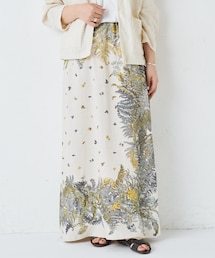 BEARDSLEY | 動画付き《3/12(金)12:00 予約スタート》スカーフプリントスカート(スカート)