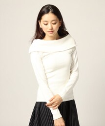 LOWRYS FARM | ベアオフタートルプルオーバーロングスリーブ(トップス)