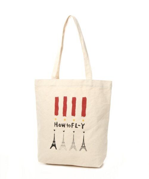 JEANASIS（ジーナシス）の「ＪＳ２カラーキャンバストート（バッグ・レディース・アイボリー1/アイボリー2・FREE）」の2枚目の写真