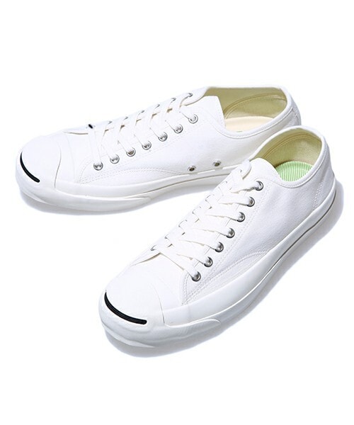 CONVERSE ADDICT(コンバースアディクト)の「JACK PURCELL CANVAS(スニーカー・レディース・ホワイト・27cm)」の1枚目の写真