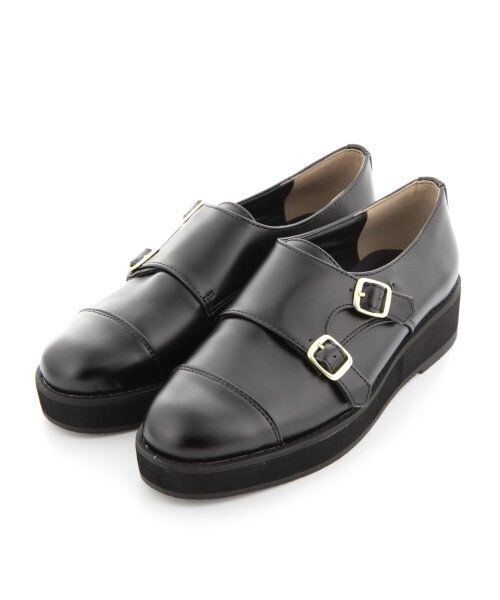 BLISS POINT Womens（ブリスポイント ウイメンズ）の「モンクストラップシューズ30（シューズ・レディース・ブラック/ブラウン/グリーン・M(23～23.5cm)/L(24～24.5cm)）」の4枚目の写真