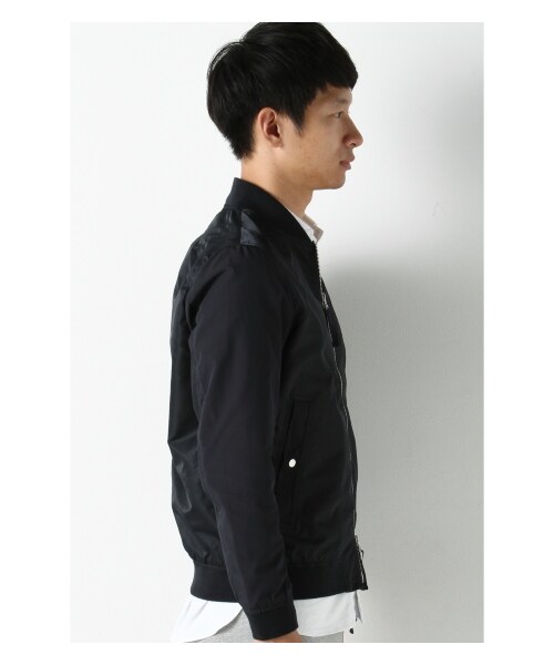 417 EDIFICE(フォーワンセブンエディフィス)の「FLIGHT CLOTH MA-1(ミリタリー・メンズ・ブラック/カーキ/ネイビー・S/M/L)」の5枚目の写真