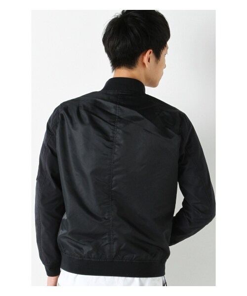 417 EDIFICE(フォーワンセブンエディフィス)の「FLIGHT CLOTH MA-1(ミリタリー・メンズ・ブラック/カーキ/ネイビー・S/M/L)」の6枚目の写真