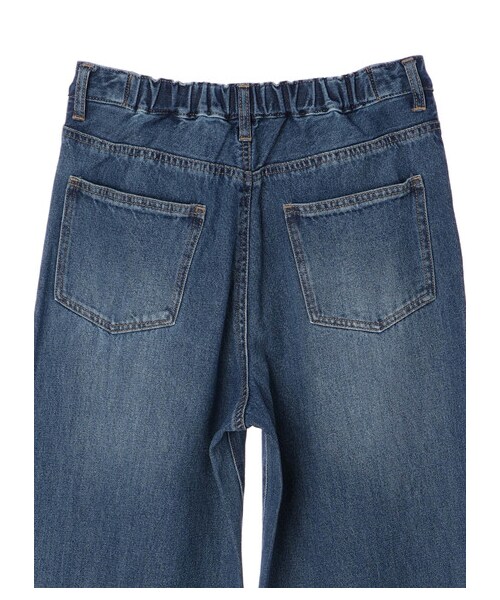Green　Parks（グリーンパークス）の「・SUGAR SPOON センターラインワイドパンツ（パンツ・ブラック/インディゴ/ライトインディゴ・F）」の12枚目の写真