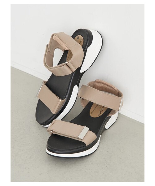 earth music&ecology（アースミュージックアンドエコロジー）の「【先行予約】ORiental TRaffic スポーツサンダル（シューズ・ブラック/ベージュ/ブラウン・S/M/L）」の18枚目の写真