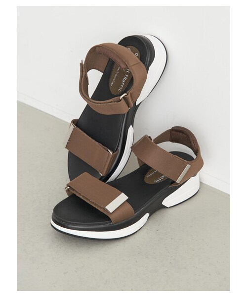 earth music&ecology（アースミュージックアンドエコロジー）の「【先行予約】ORiental TRaffic スポーツサンダル（シューズ・ブラック/ベージュ/ブラウン・S/M/L）」の19枚目の写真