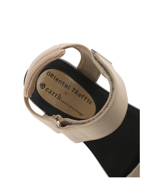 earth music&ecology（アースミュージックアンドエコロジー）の「【先行予約】ORiental TRaffic スポーツサンダル（シューズ・ブラック/ベージュ/ブラウン・S/M/L）」の13枚目の写真