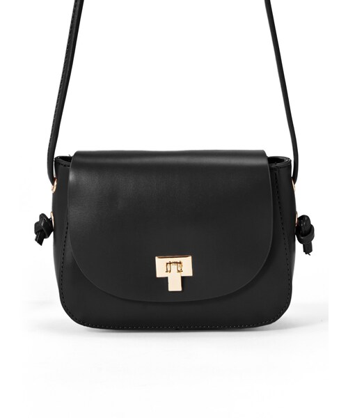 GRL（グレイル）の「フラップショルダーバッグ（ショルダーバッグ・レディース・イエロー/ブラック・F）」の2枚目の写真