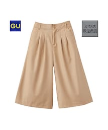 GU | （GU）ドレープガウチョ(パンツ)