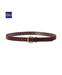 GU | （GU）ＷＯＭＥＮスウェードタッチベルト(ファッション雑貨)