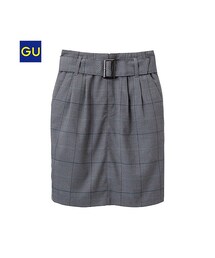 GU | （GU）ベルト付きコクーンスカート(スカート)